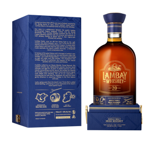 
                  
                    Load image into Gallery viewer, Lambay Whiskey Single Malt 20 years Old | Castle Prestige Edition | 43% ABV
                  
                