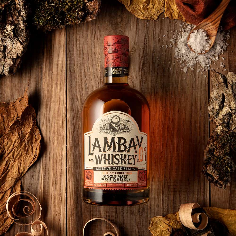 Uncork the Unique with the release of our single malt Irish whiskey - Lambay Single Malt - Reserve Cask Series